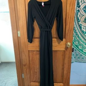 Black Belted Jumpsuit